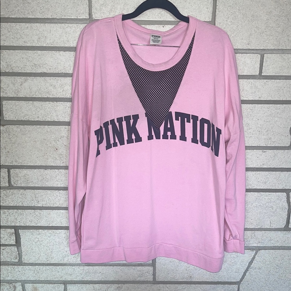 Pink Nation Pink Sweatshirt